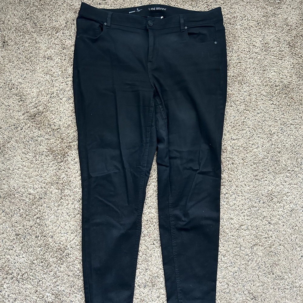 Lane Bryant skinny genius fit black jeans - 20L